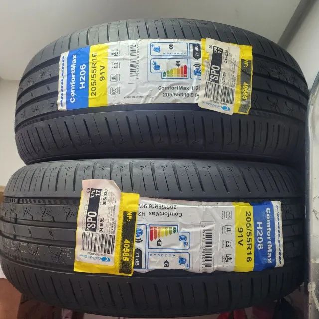 2 Pneus ComfortMax 205/55R16 Habilead H206  - 91V aro 16 NOVO