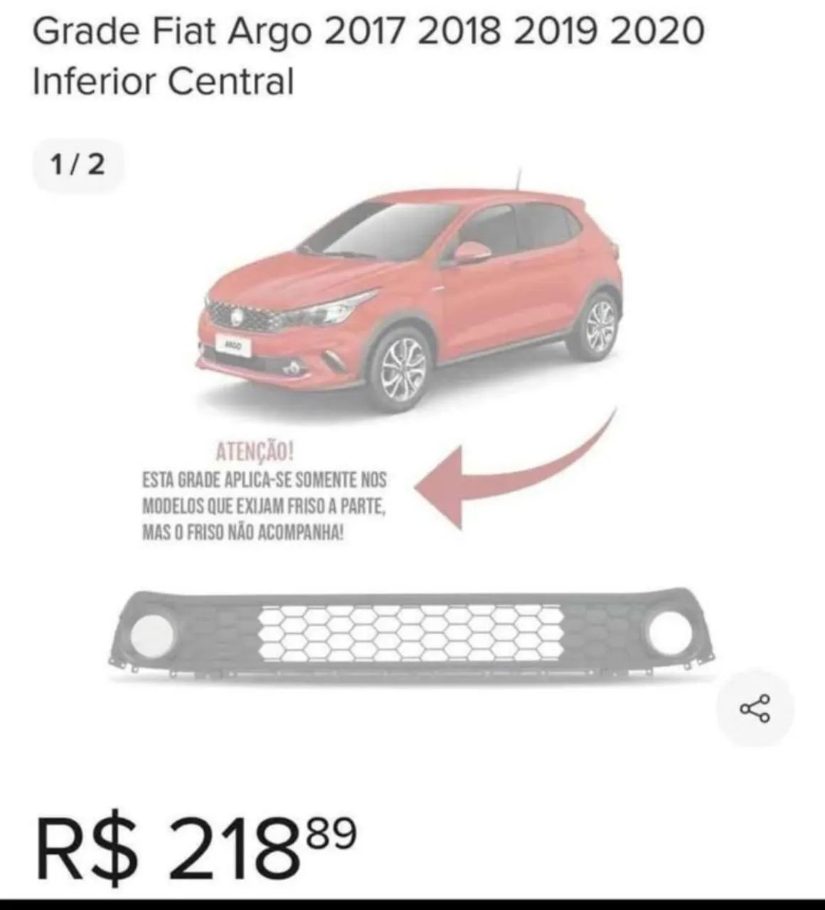 Grade Inferior Argo - Foto 3