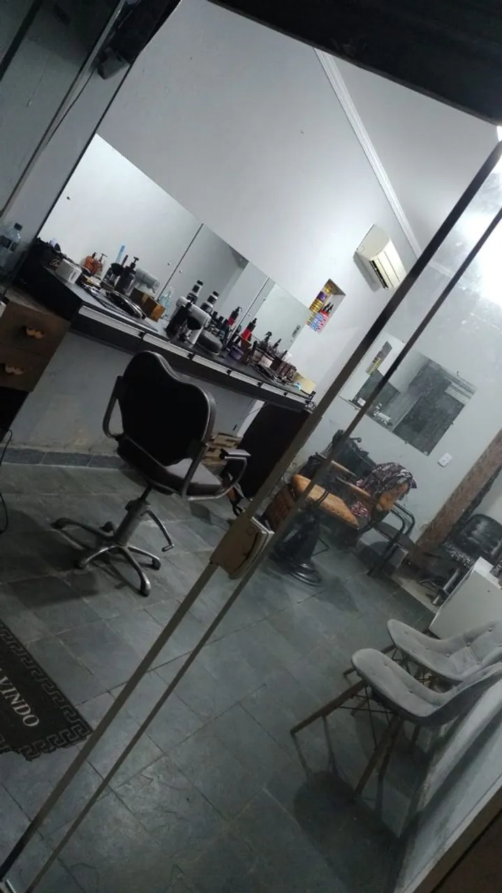 Passo barbearia montada.