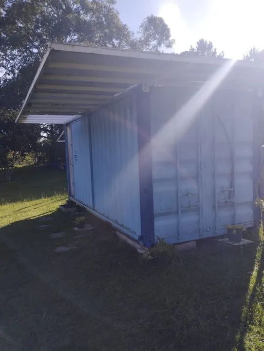 CONTAINER 20 PÉS - PRONTO PARA LOJA OU ESCRITÓRIO - TODO MOBILIADO E CLIMATIZADO!! - Foto 4