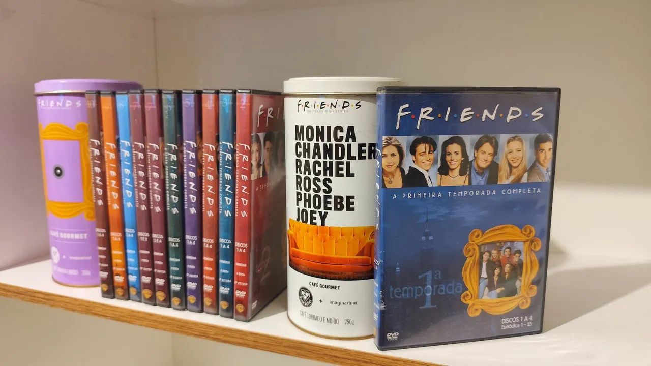 ER & Friends DVD コレクション Friends A Coleção Completa Original Dvds + Episódio Final - CDs