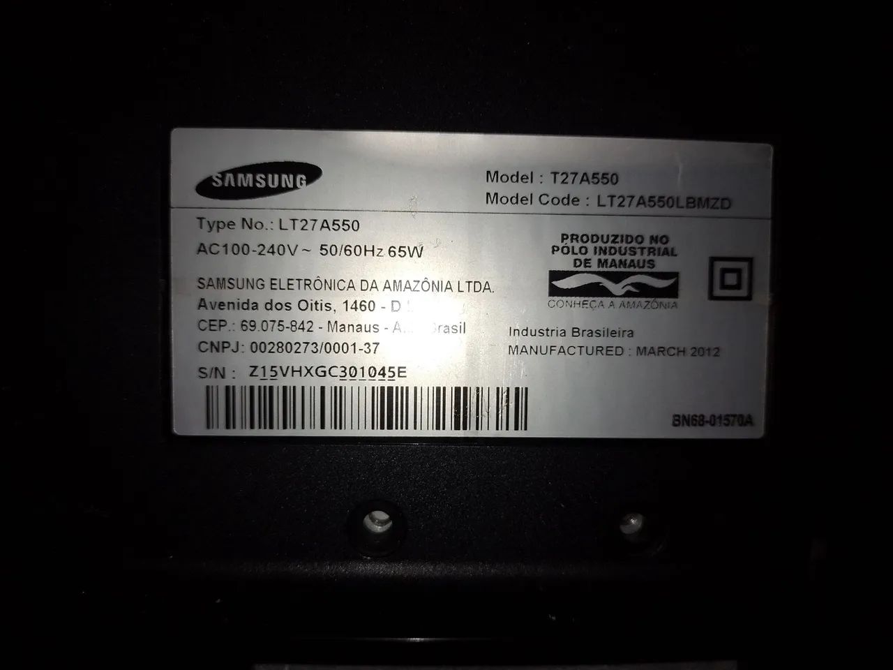 TV COM DEFEITO  - Foto 3