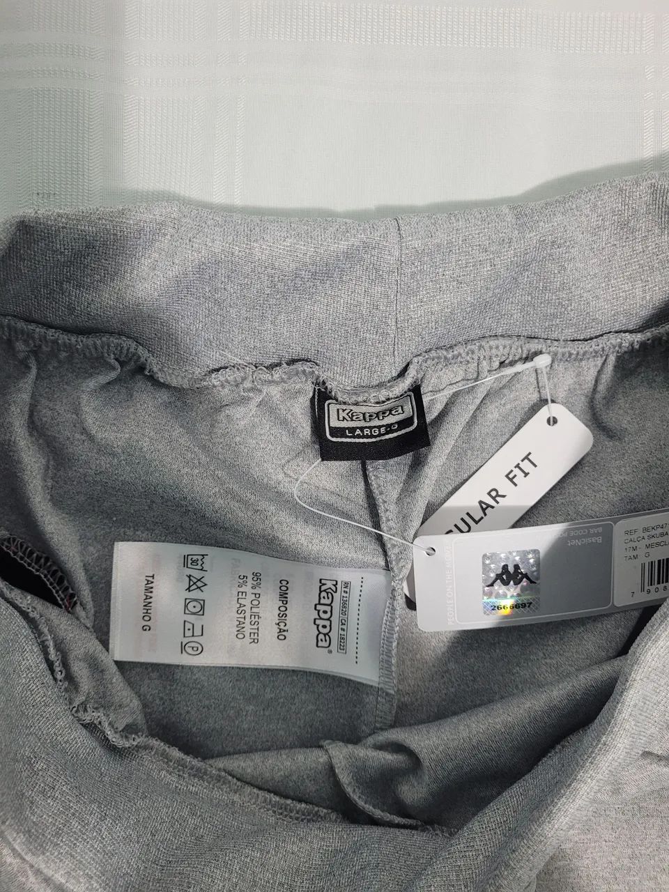 CALÇA MASCULINA KAPPA SKUBA SPORT - Cinza - Foto 4