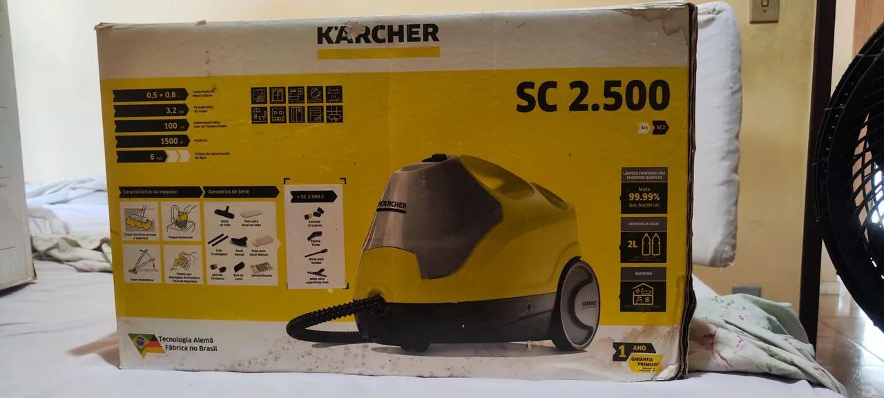 Máquina de limpeza a vapor Karcher SC 2.500 C - Foto 2
