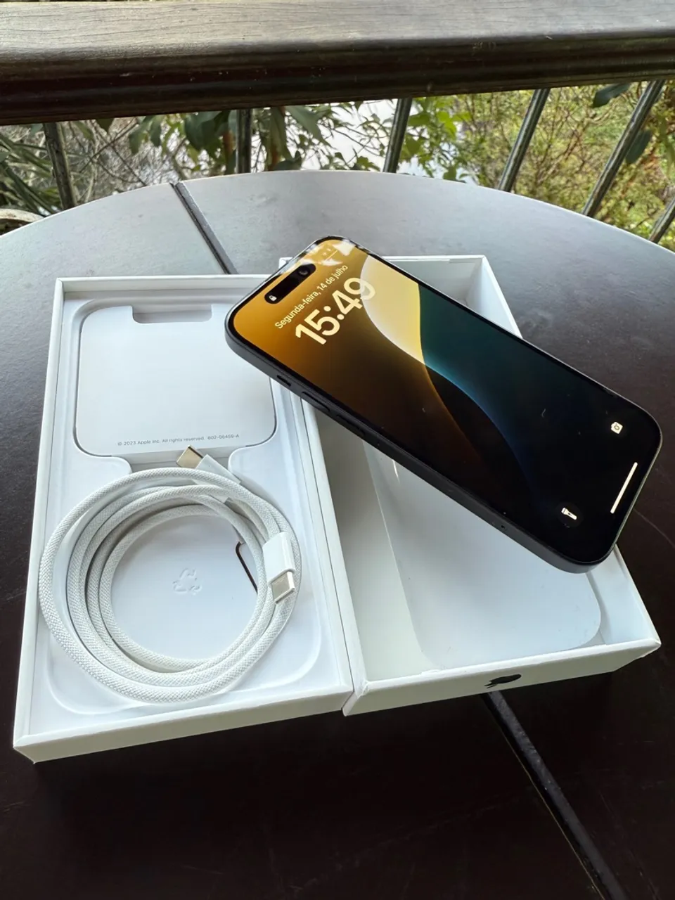 iPhone 15 256GB -1 mês de uso