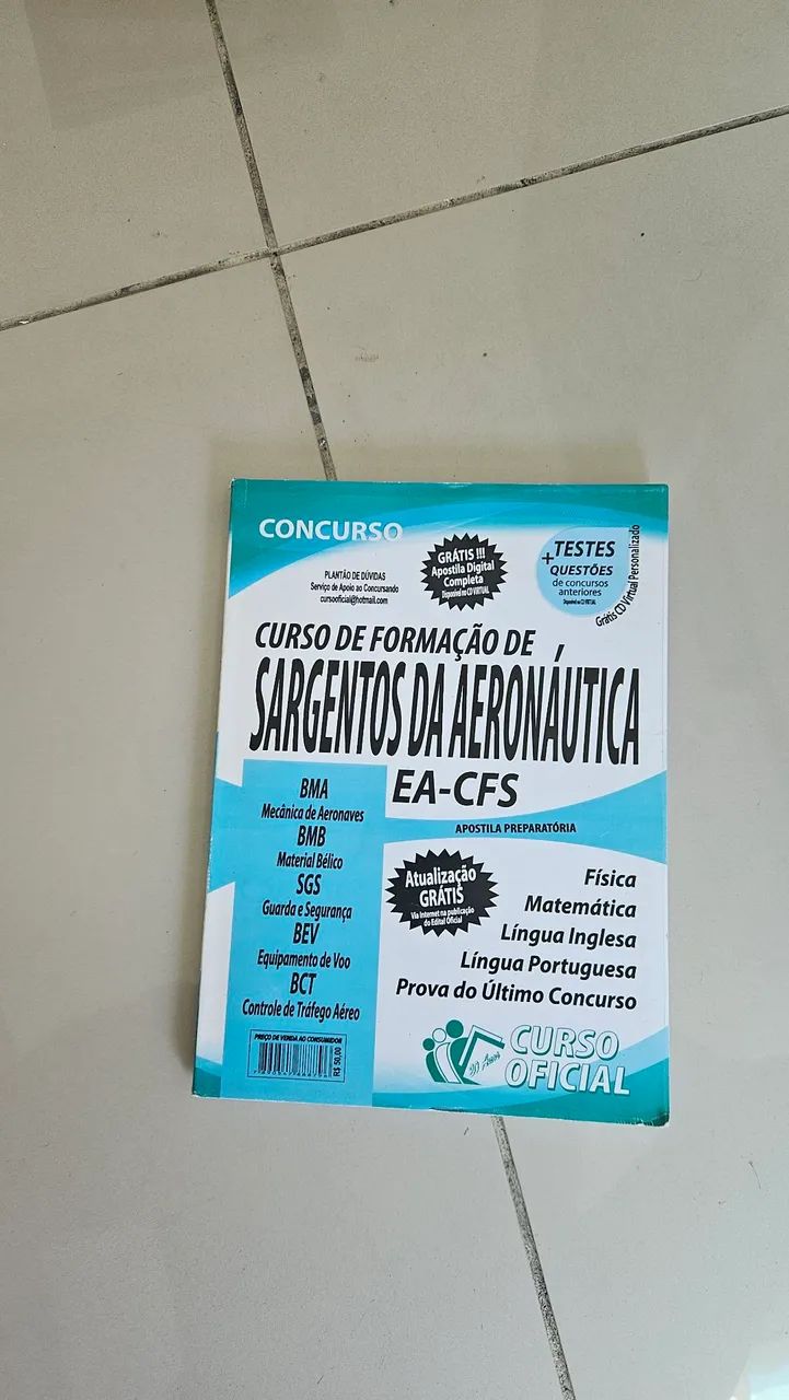 Apostila sargento da aeronáutica EA- CFS 