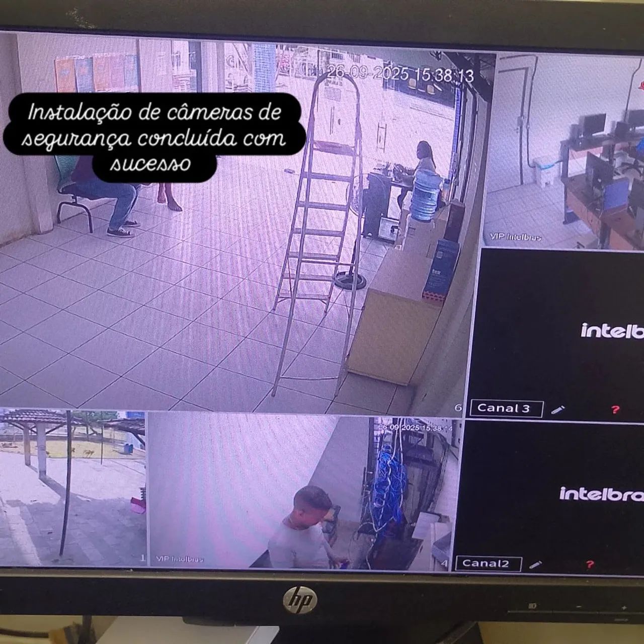 Manutenção interfone câmeras motor de portão  - Foto 3