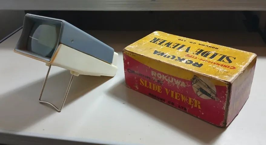 Visualizador de Slides Rokuwa (Japonês) Cinemascope Type. - Foto 2