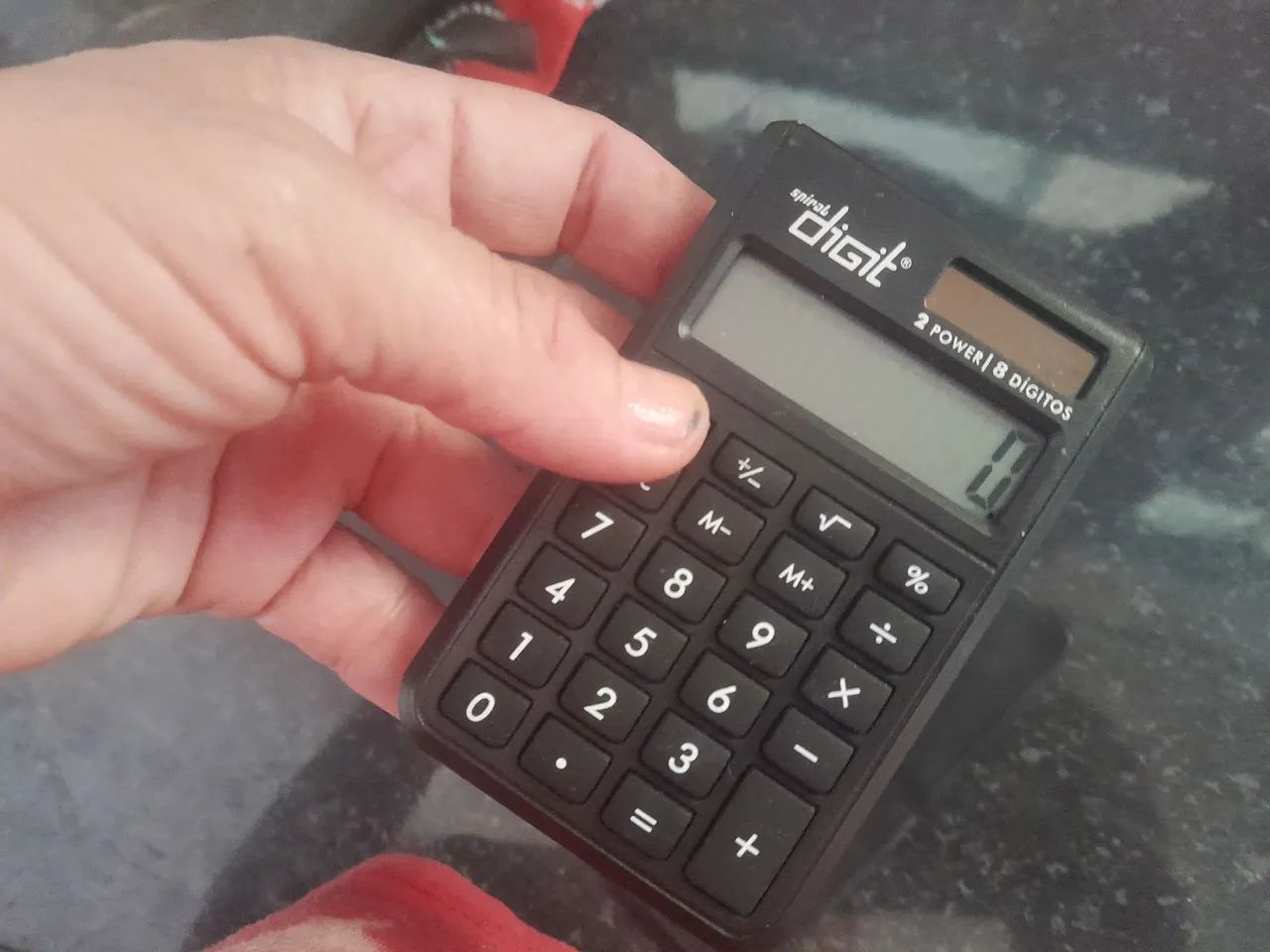 Pocket Calculator / Solar Battery64330131179395120