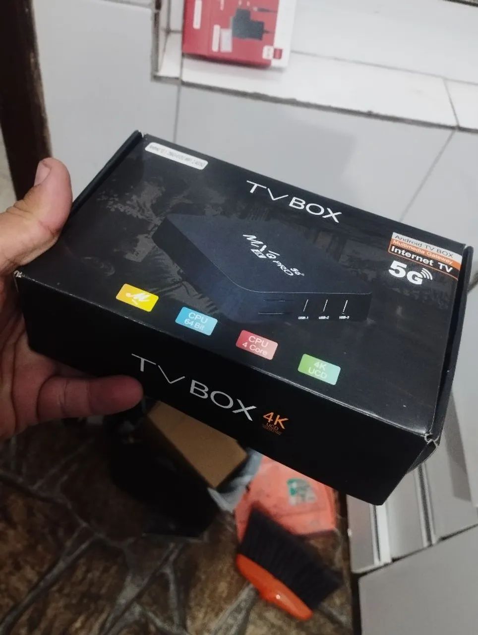 caxinha c defeito