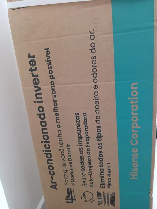Ar Hisense - na caixa, novo