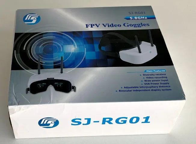 ÓCULOS FPV MULTICANAIS + CÂMERA CADDX EOS V2 E TX1200 EACHINE - Foto 3