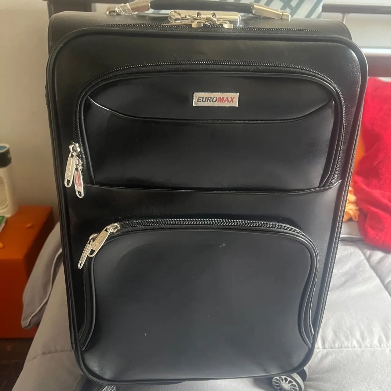 Mala Euromax tipo Couro Alto padrão 10kg NOVA - Foto 2