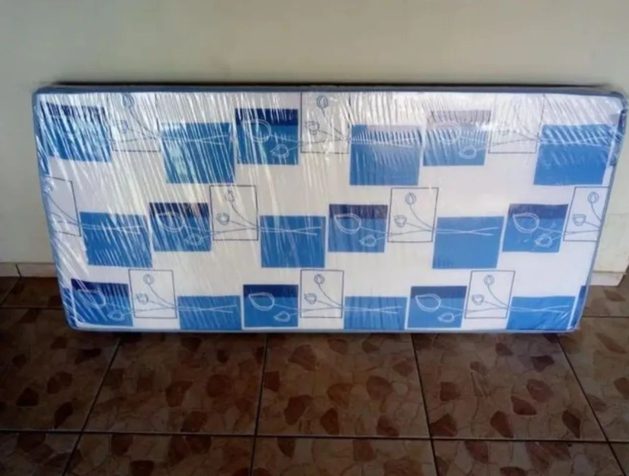 Colchão de Solteiro D20, 12cm de espuma "PROMOÇÃO" 0.88x1.88, Marca Ômega. - Foto 6