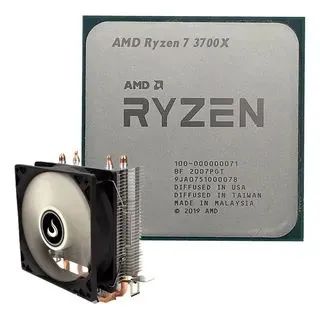 Processador AMD Ryzen 7 3700X 3.6GHz + Cooler (USADOS