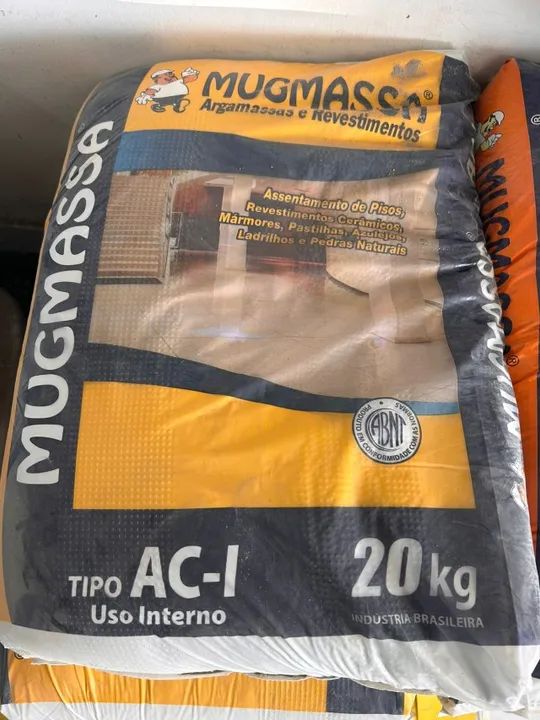 Argamassas Mugmassa Leia a descrição  
