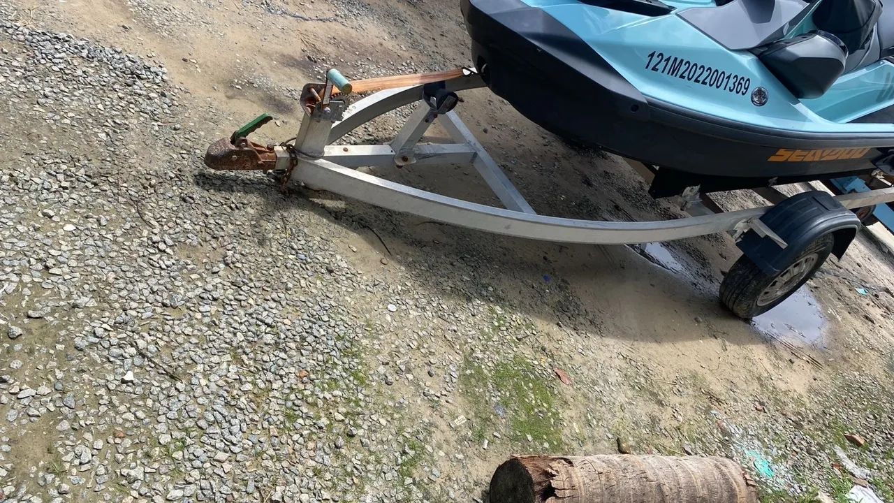 Carretinha Alumínio para Jet Ski - Foto 3