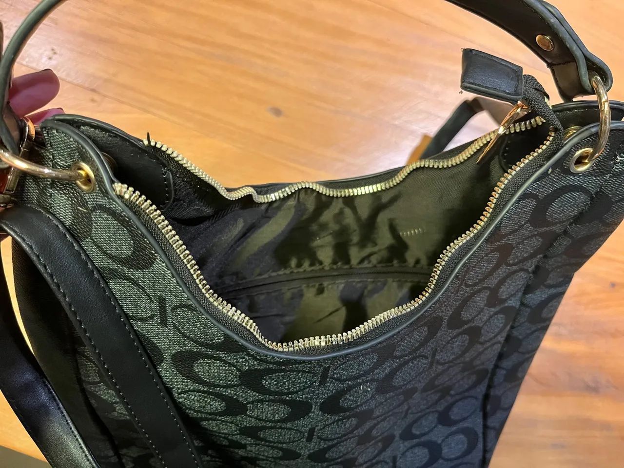 bolsa courama couro legítimo  - Foto 5