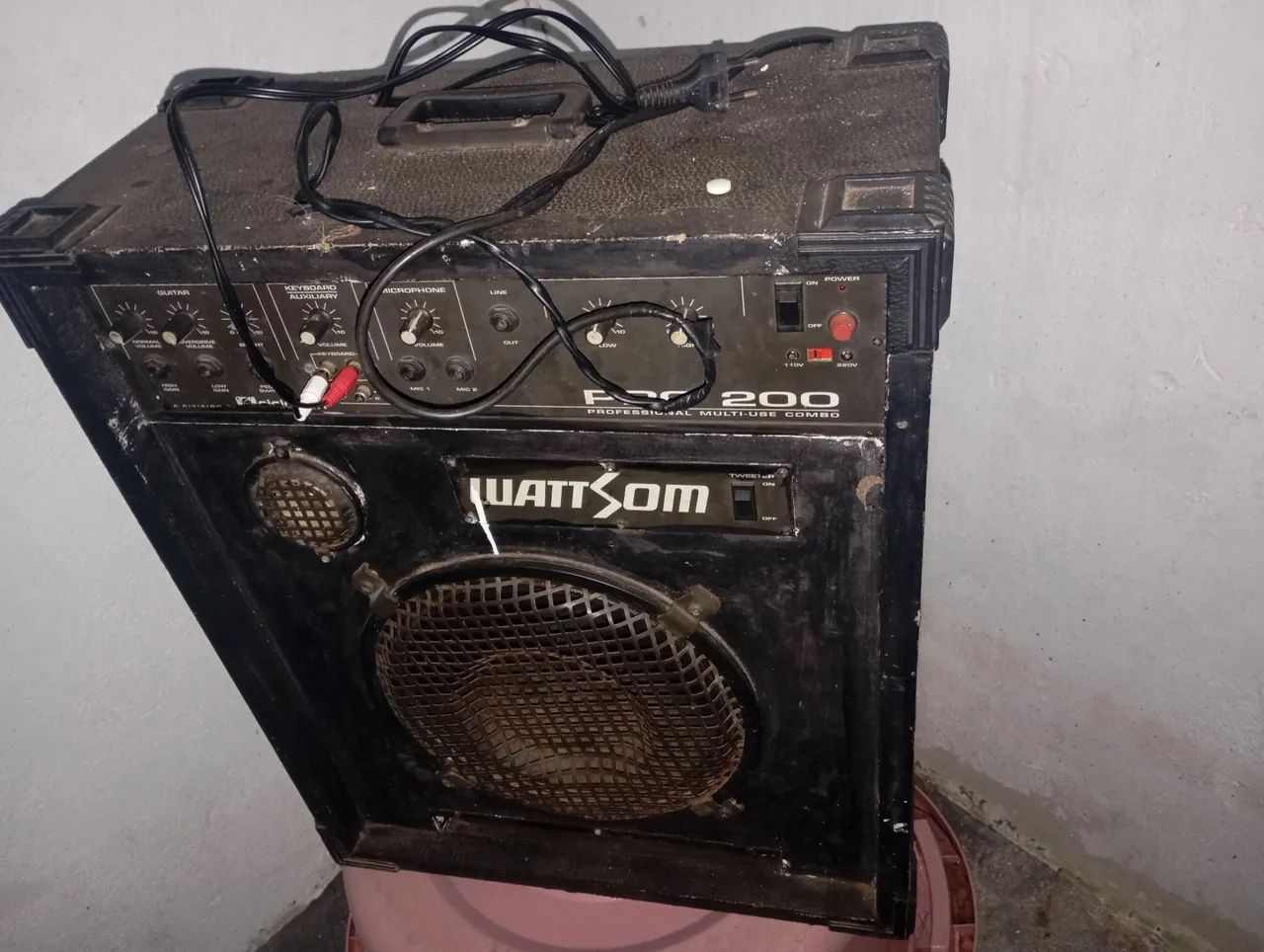 Caixa de som Amplificador Wattson