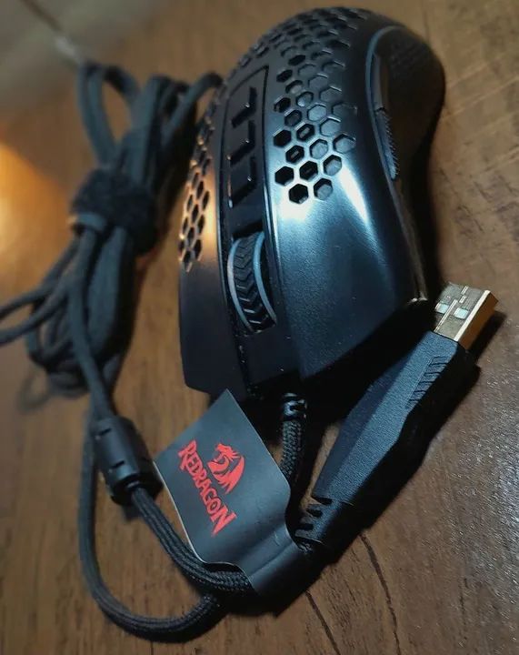 Mouse Gamer Redragon M988 RGB- Preto