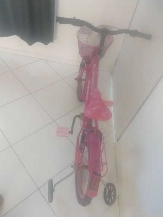 Bicicleta Infantil Rosa 16 Polegadas