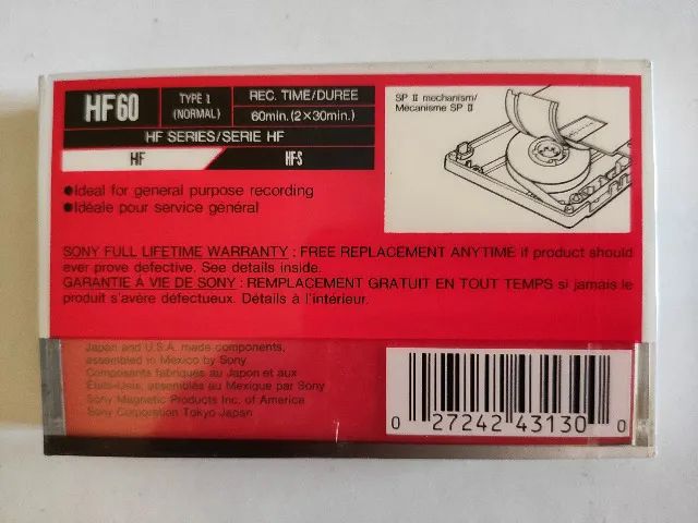 04 Fitas K7 Sony Hf60 Type I - Foto 3