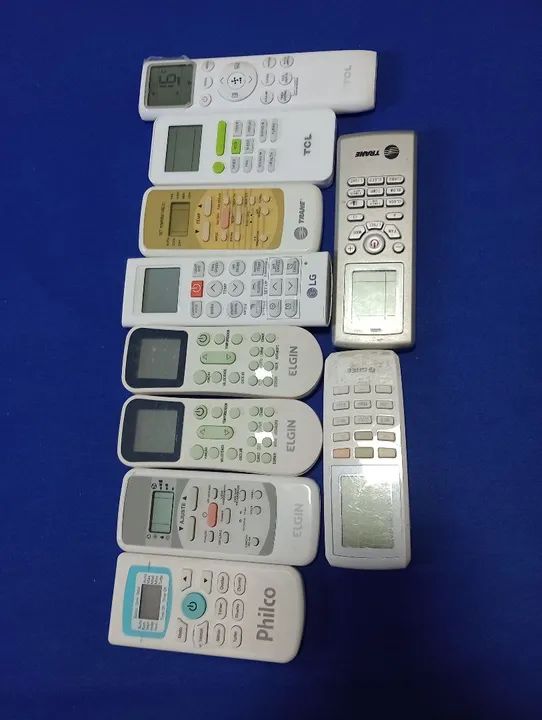 Vários modelos de controles para ar condicionado. - Foto 2