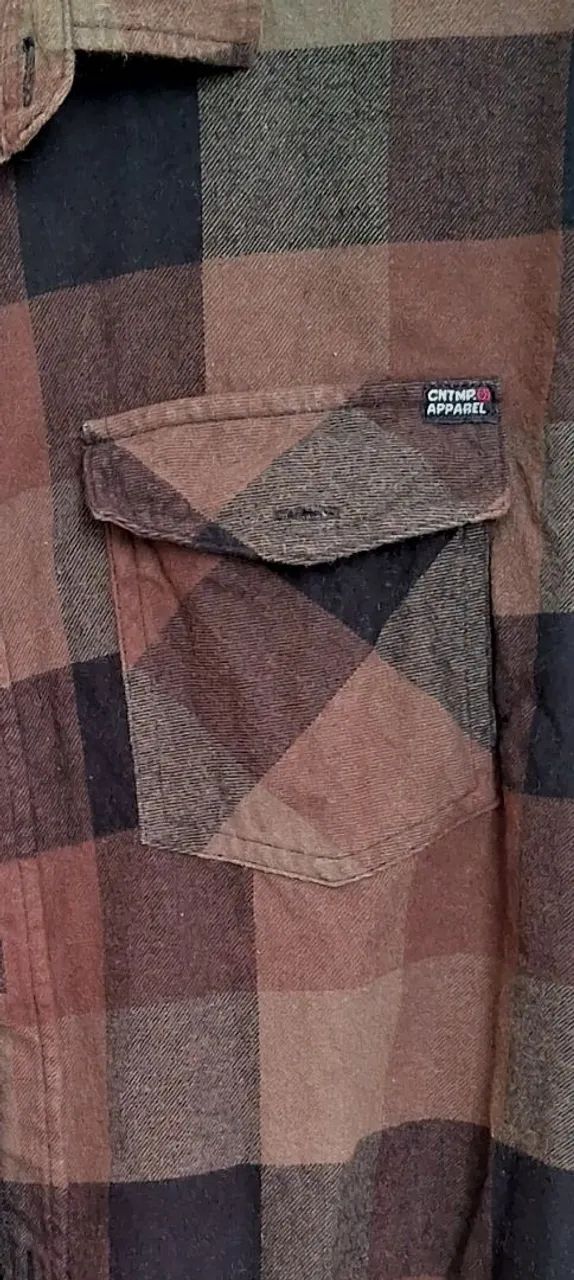Camisa flanela européia  - Foto 3