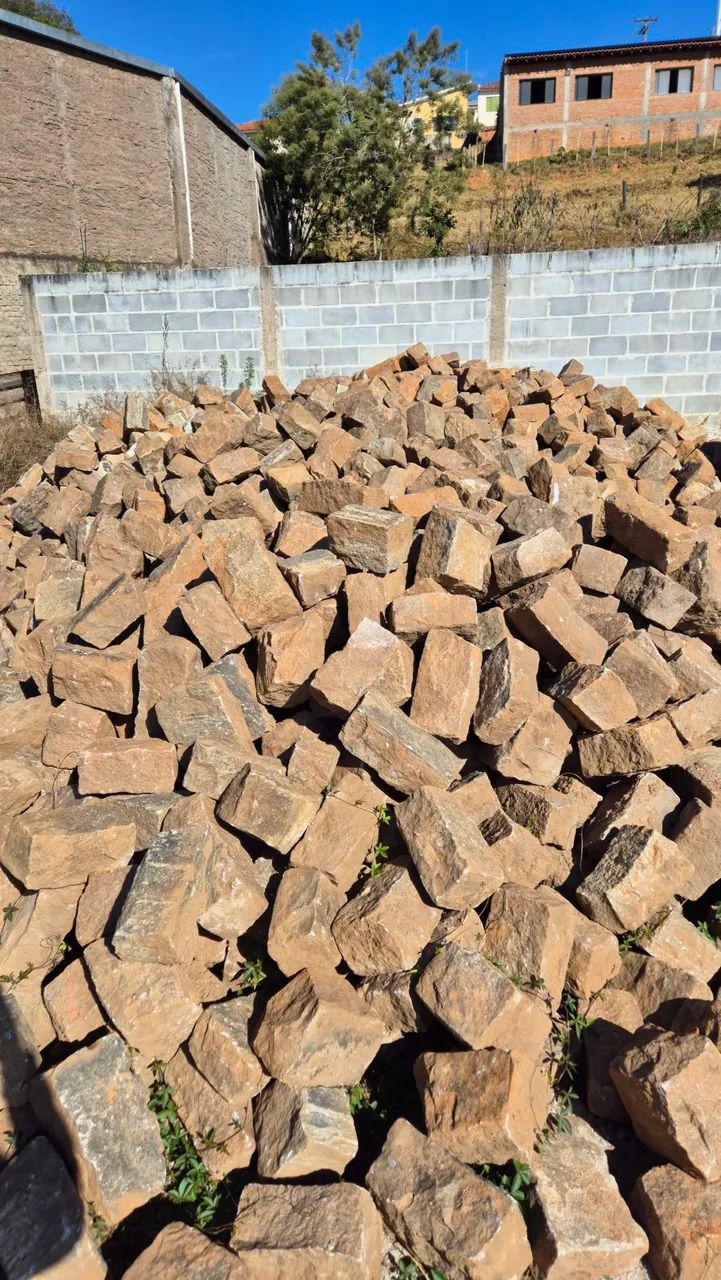 Pedras Paralelepípedo para calçamento - Parcelo no cartão 