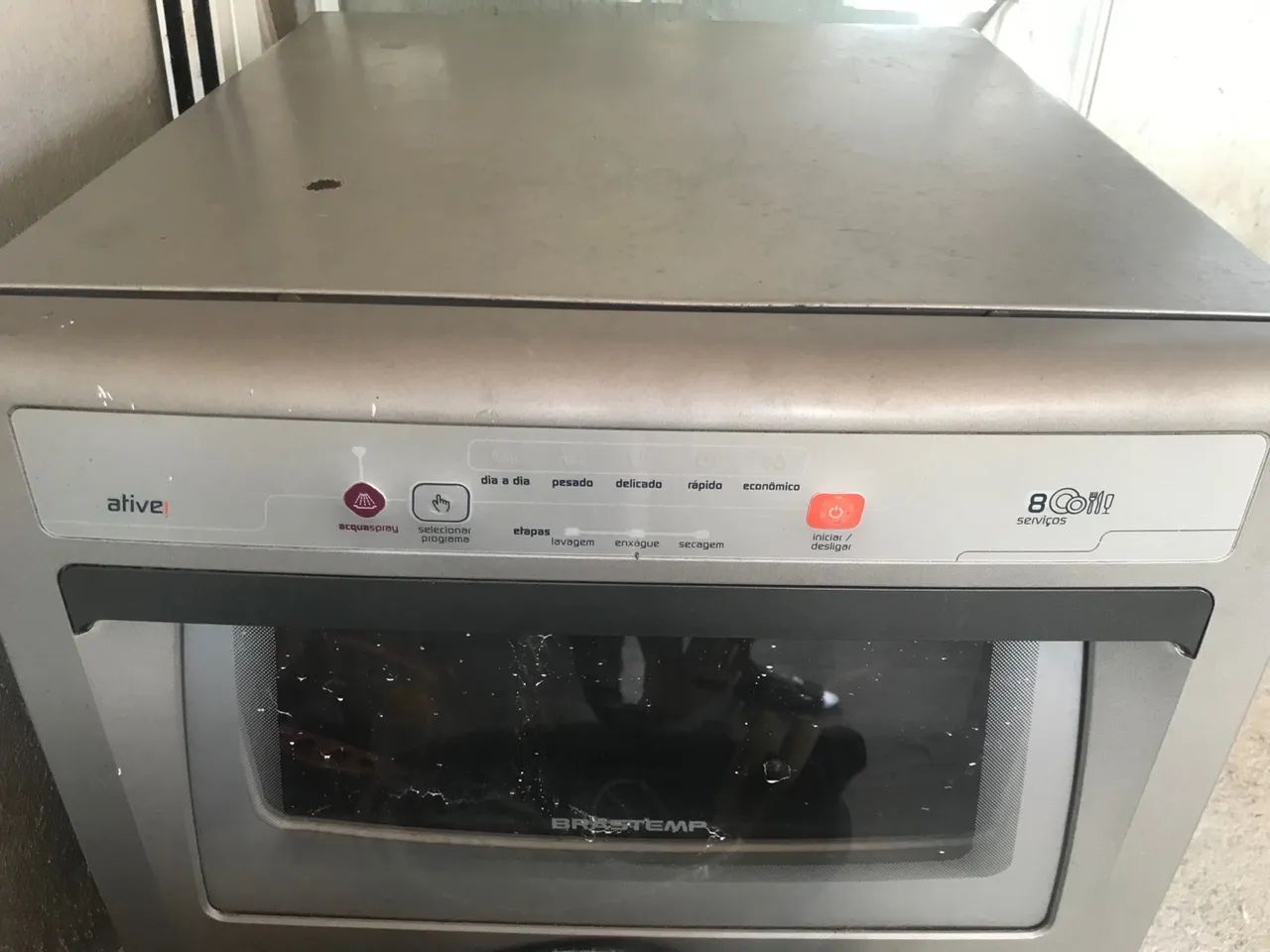 Máquina lavar louças Brastemp 8 serviços 