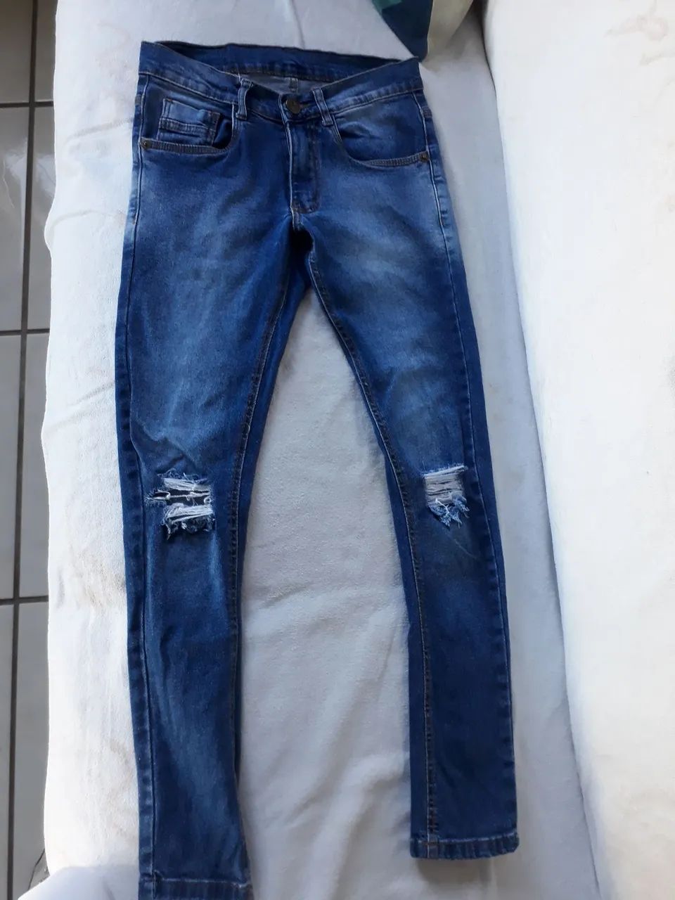 Calça jeans Strutura