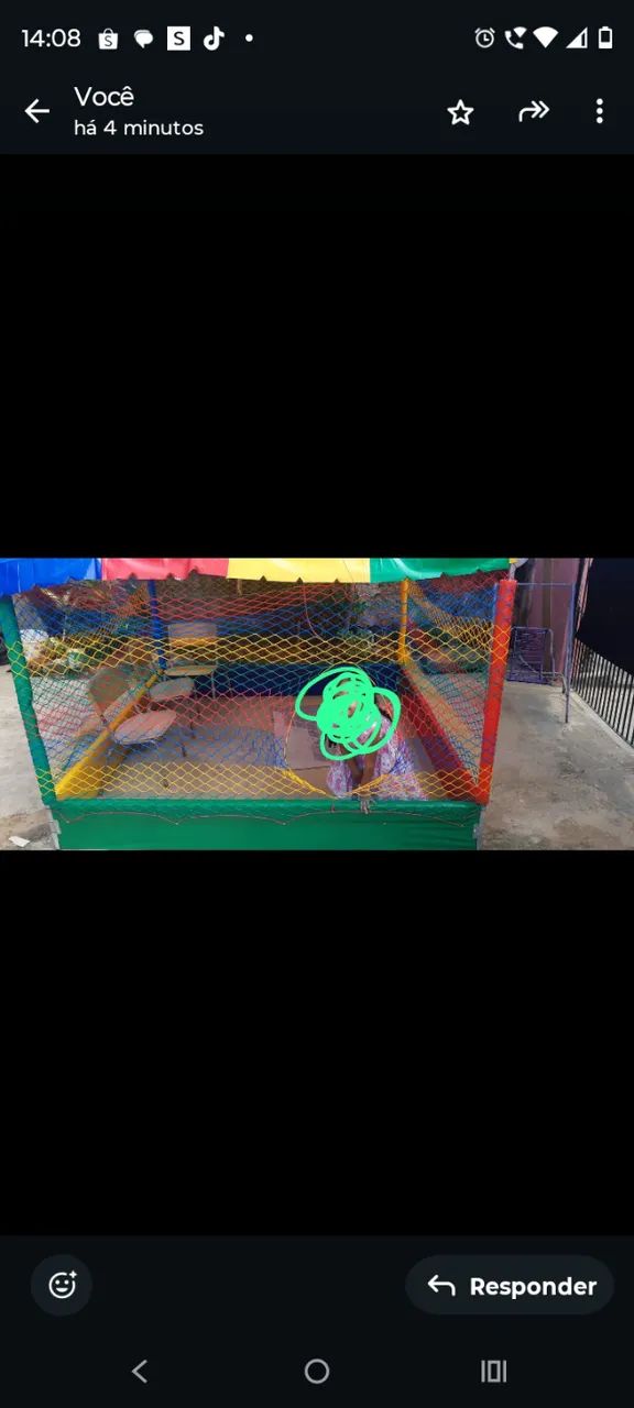 Casinha de bolinha 2x2