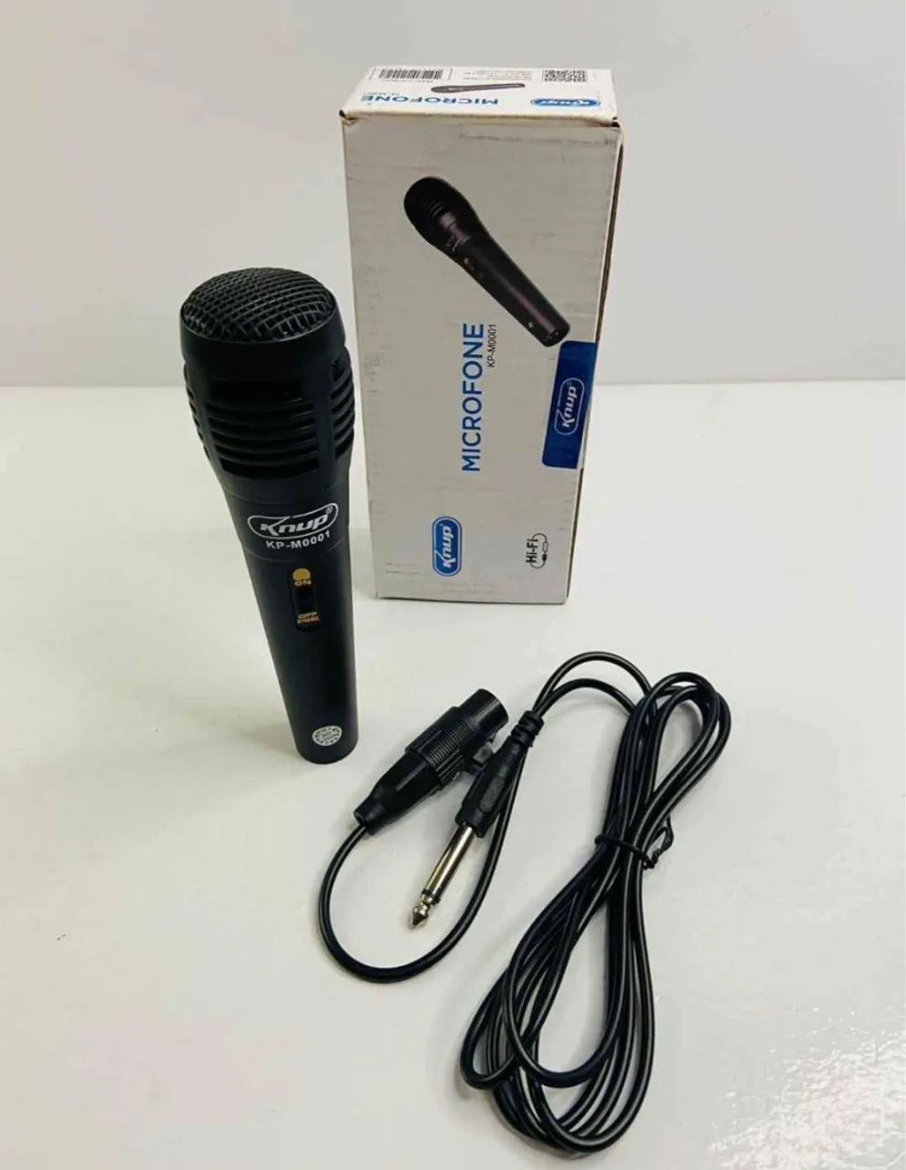 Microfone Knup KP-M0001 com Fio