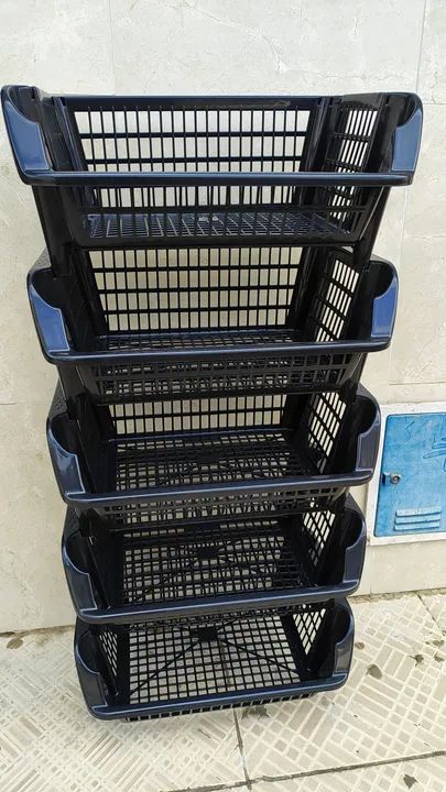 Estante de Plástico para Loja - 5 Andares - Foto 6