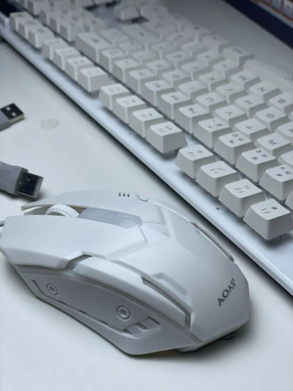 Kit teclado e mouse gamer AOAS M300/M400 - Foto 2