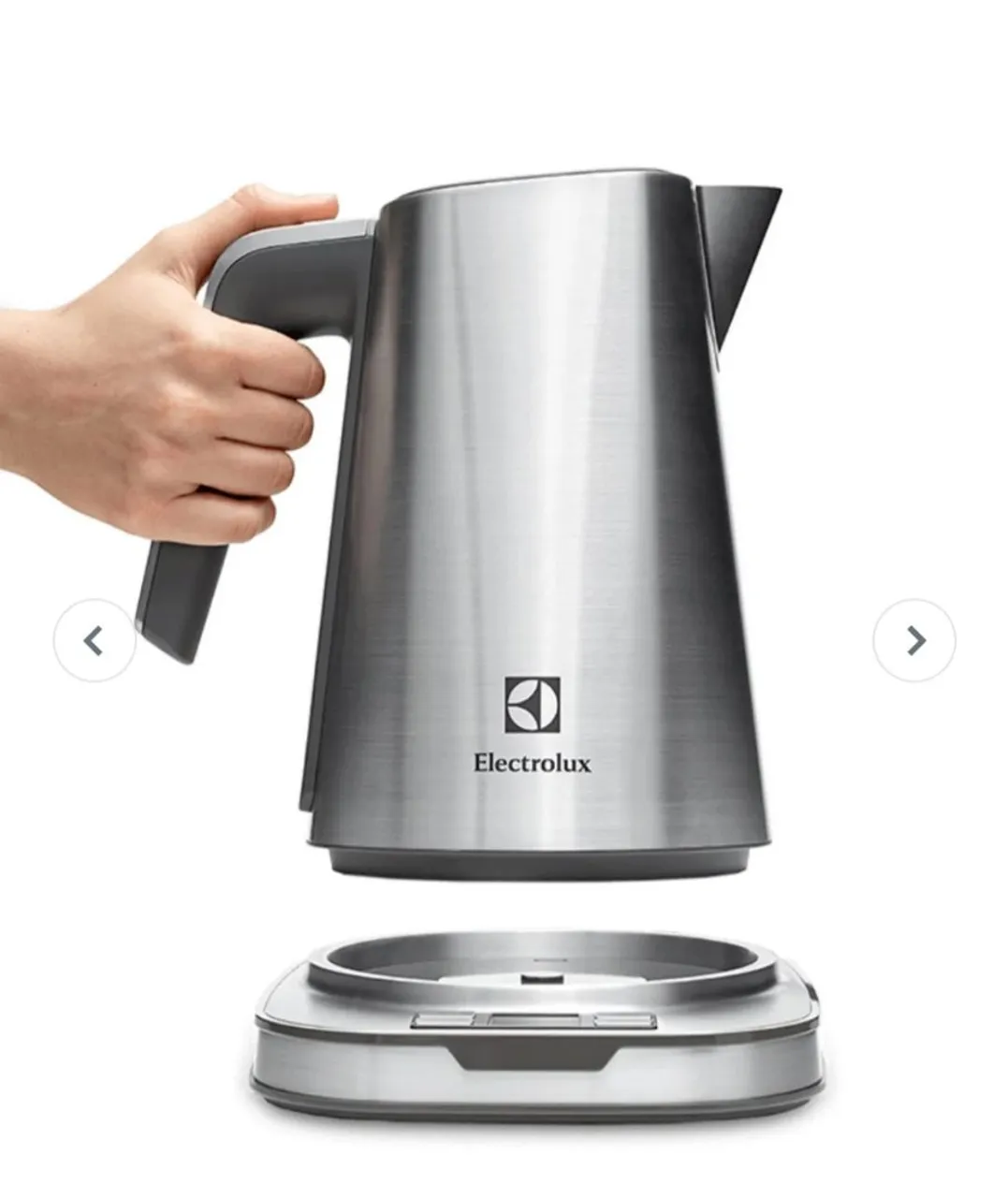 Chaleira Elétrica Electrolux Novo com nota fiscal- Design Moderno