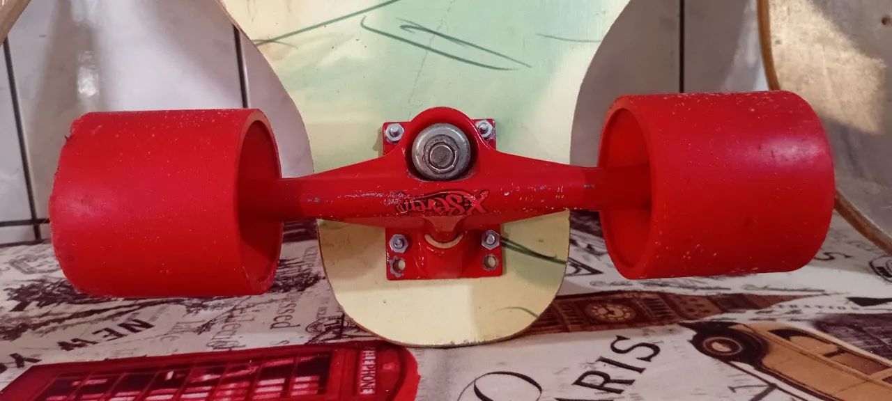 1 Skate Longboarde com  3 opções de shape - Foto 2