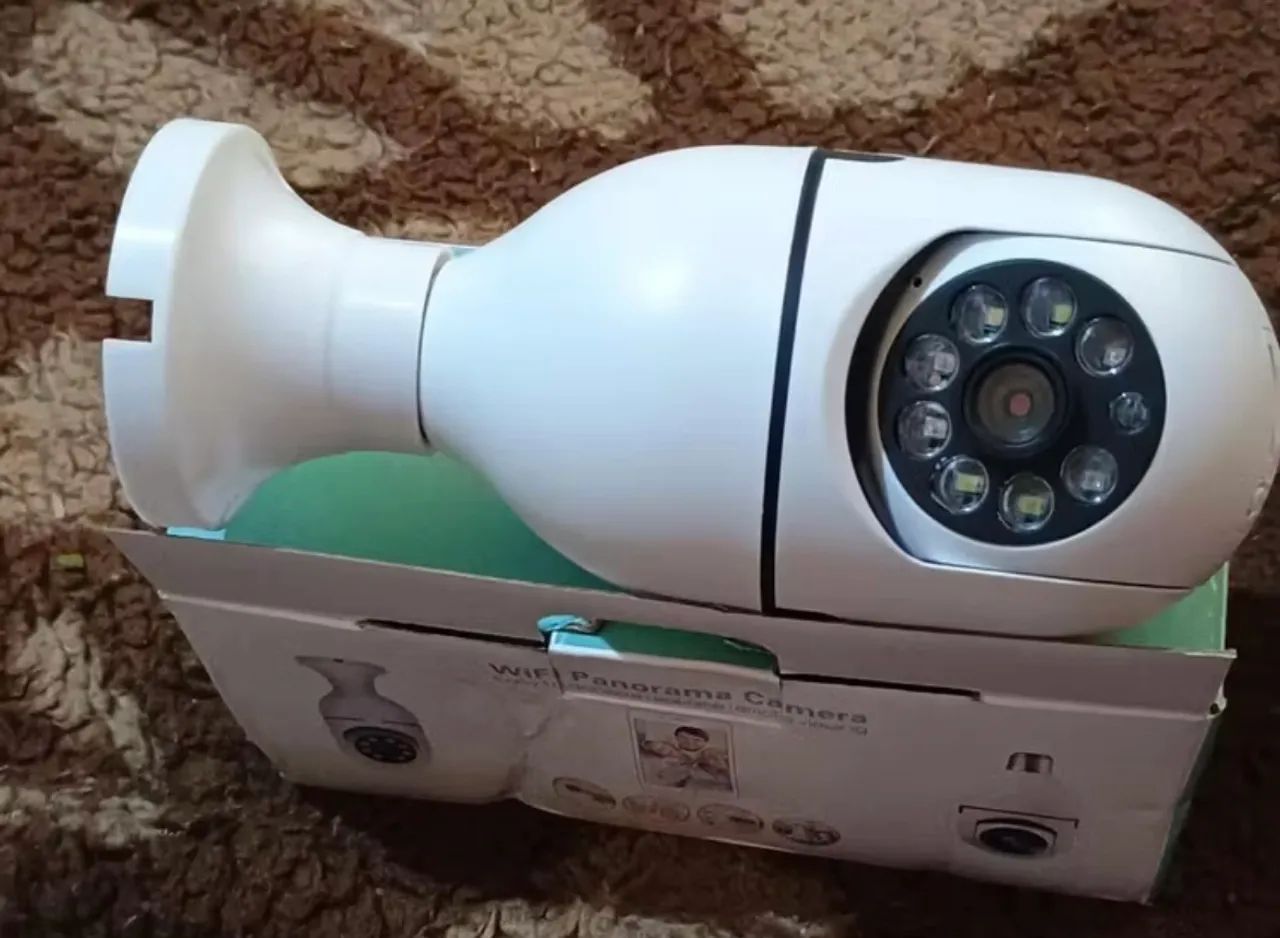 Câmera de Segurança Wi-Fi Panorâmica