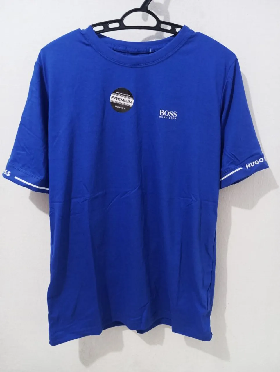 Camiseta Hugo Boss Premium Azul - Nova Coleção