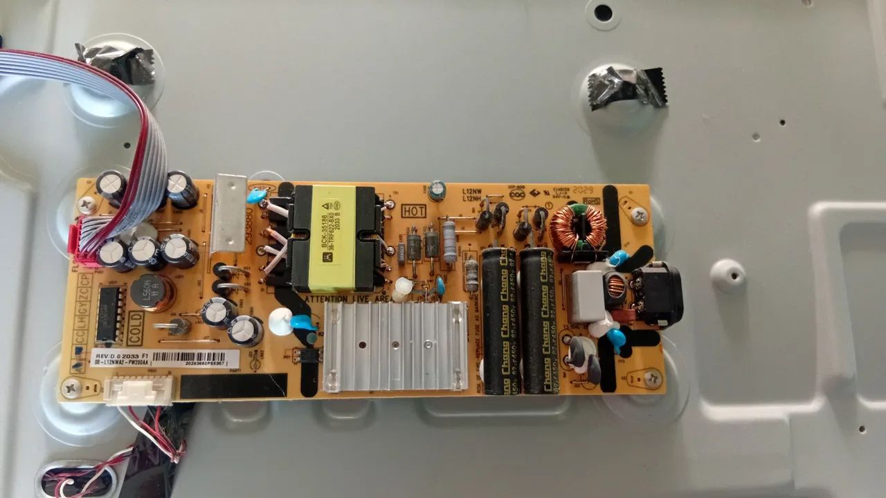 PLACA FONTE TV TCL 50P8M 