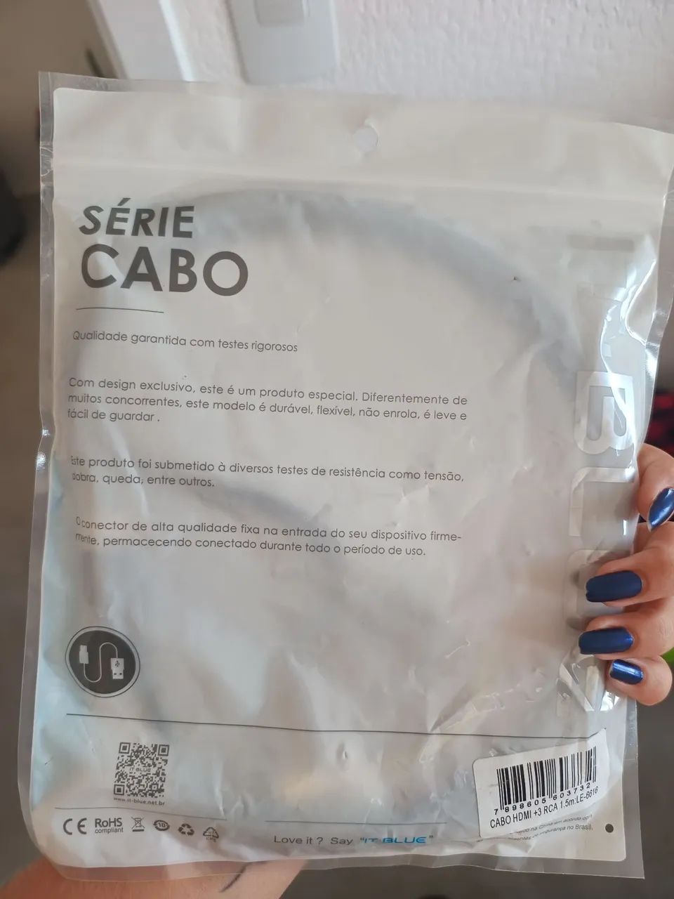 Vendo Cabo NOVO, nunca usado!  - Foto 2