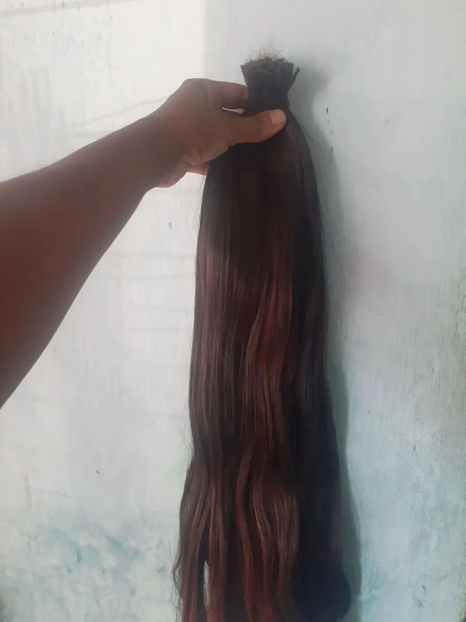 Cabelo fibra de colageno para alongamento