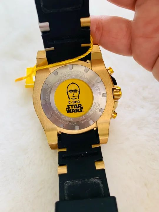 Lindo Relógio Invicta Masculino Star Wars - Edição Limitada Original Novo ! - Foto 5
