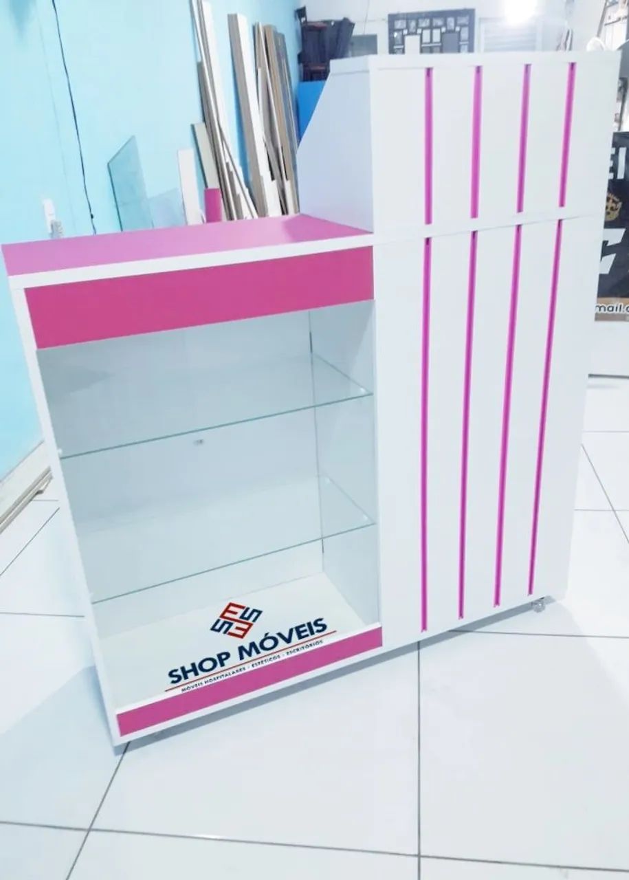 Balcão Caixa Vitrine, personalizado  - Foto 5