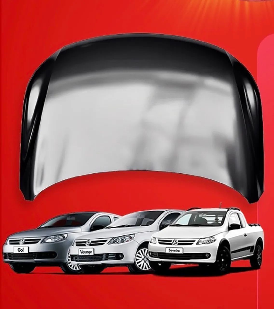CAPÔS TODOS OS TIPOS DE GOL VW NOVO 10X