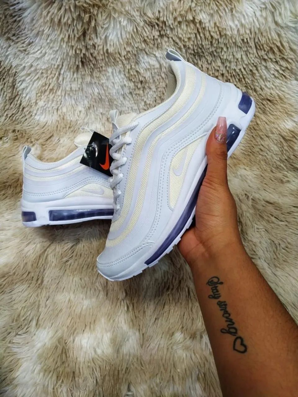 Tênis Air Max TN Branco - Entregamos  - Foto 5