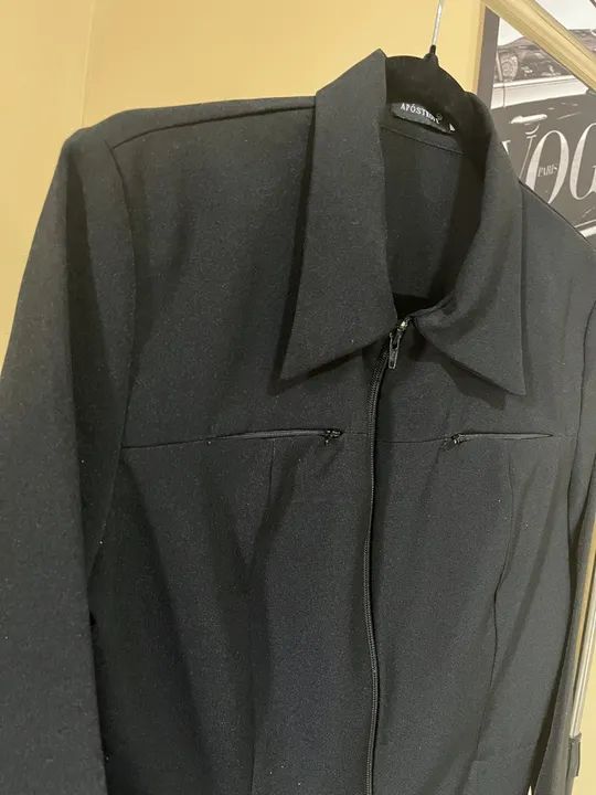 Casaco Blazer Preto - Estiloso e Elegante - Foto 4