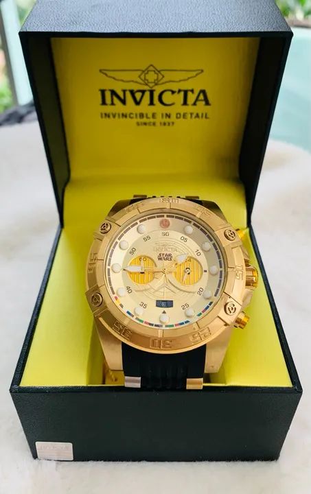 Lindo Relógio Invicta Masculino Star Wars - Edição Limitada Original Novo !