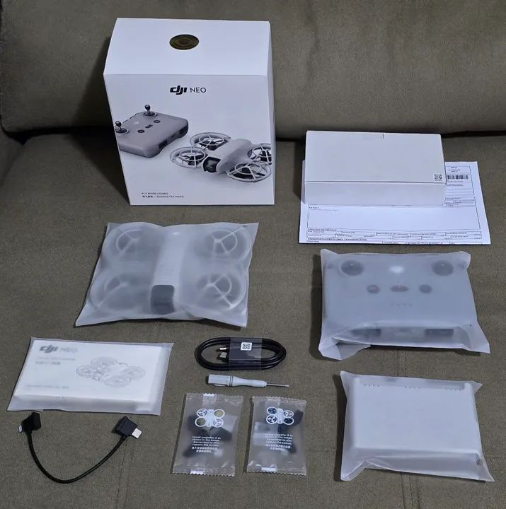 DRONE DJI NEO COMBO ESTADO DE LACRADO VERSÃO ANATEL BR COM NOTA FISCAL E AINDA NA GARANTIA - Foto 4