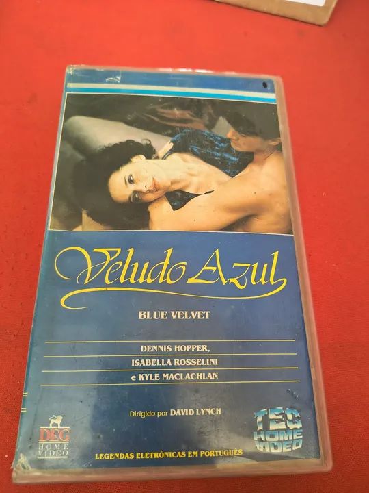 Veludo Azul - VHS - David Lynch 